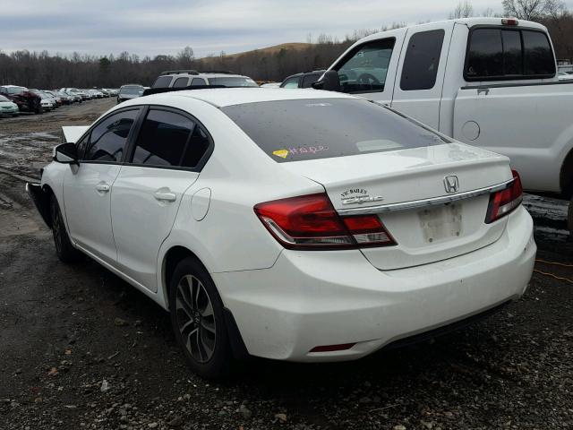 2HGFB2F87DH545810 - 2013 HONDA CIVIC EX თეთრი ფოტო 3