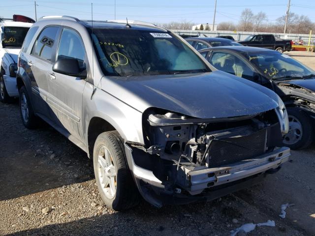 2CNDL73F156008040 - 2005 CHEVROLET EQUINOX LT GRAY photo 1