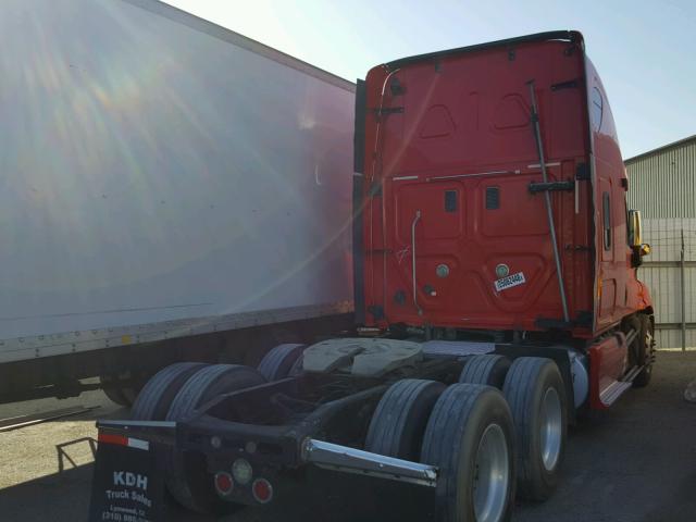 1FUJGLDR4BSAZ6647 - 2011 FREIGHTLINER CASCADIA 1 RED photo 4