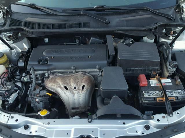 4T1BE46KX7U184260 - 2007 TOYOTA CAMRY NEW SILVER photo 7