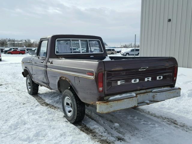 F14BRBC0704 - 1978 FORD F-150 TWO TONE photo 3