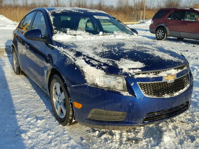 1G1PF5SC6C7366521 - 2012 CHEVROLET CRUZE LT BLUE photo 1