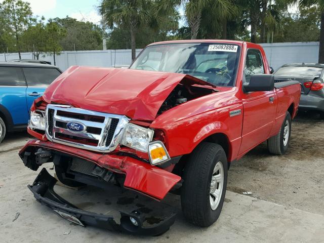 1FTKR1AD7APA70013 - 2010 FORD RANGER RED photo 2