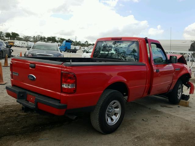 1FTKR1AD7APA70013 - 2010 FORD RANGER RED photo 4