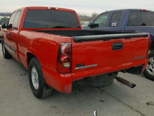 2GCEC19V931184140 - 2003 CHEVROLET SILVERADO RED photo 3