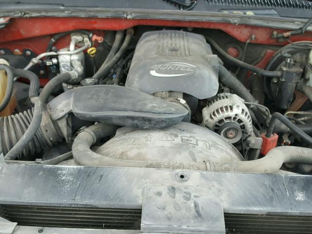 2GCEC19V931184140 - 2003 CHEVROLET SILVERADO RED photo 7