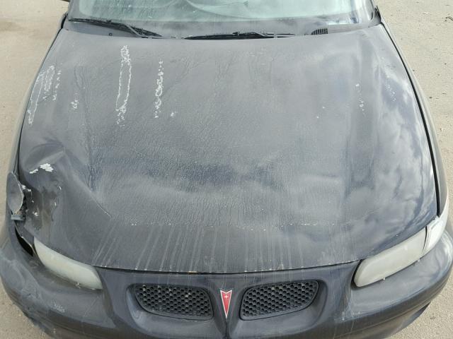 1G2WP12K4XF300713 - 1999 PONTIAC GRAND PRIX BLACK photo 7