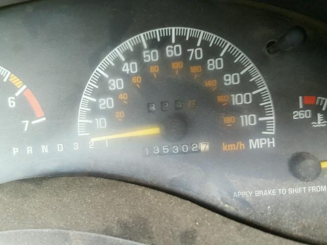 1G2WP12K4XF300713 - 1999 PONTIAC GRAND PRIX BLACK photo 8