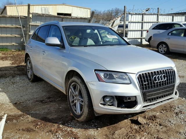 WA1LFAFP0DA052986 - 2013 AUDI Q5 PREMIUM SILVER photo 1