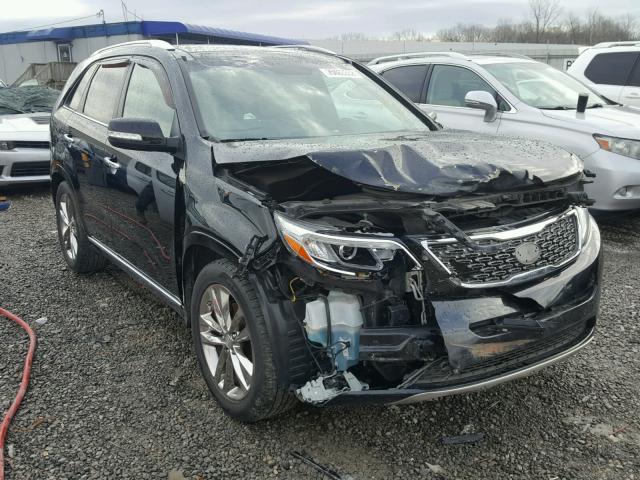 5XYKW4A76EG484736 - 2014 KIA SORENTO SX BLACK photo 1