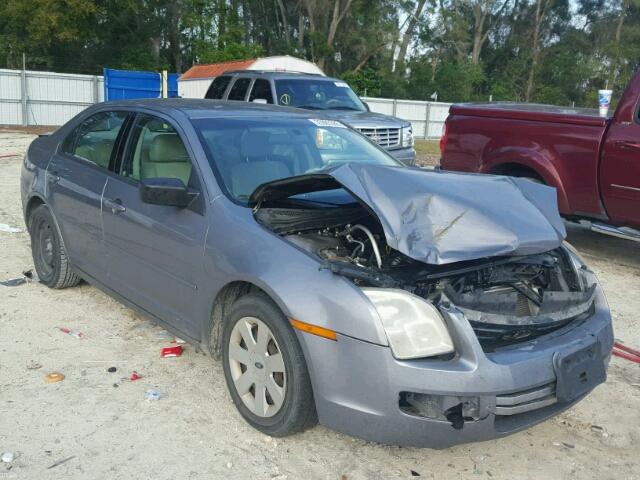 3FAHP06Z27R192512 - 2007 FORD FUSION S GRAY photo 1