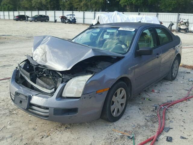 3FAHP06Z27R192512 - 2007 FORD FUSION S GRAY photo 2