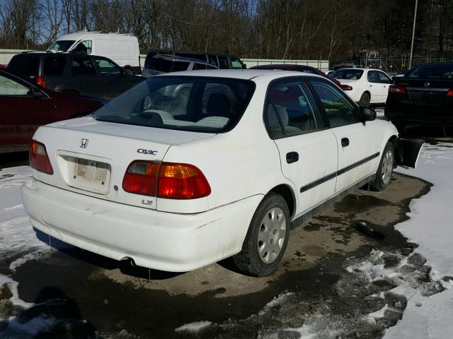 2HGEJ6670XH569092 - 1999 HONDA CIVIC LX WHITE photo 4