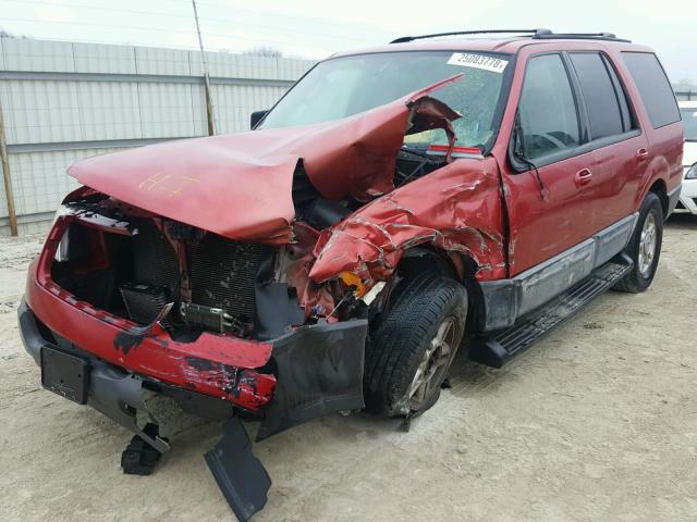 1FMRU15W13LC52983 - 2003 FORD EXPEDITION RED photo 2