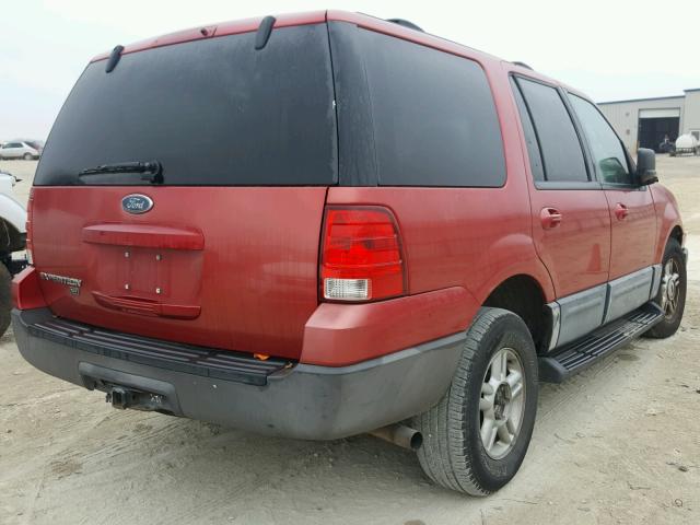 1FMRU15W13LC52983 - 2003 FORD EXPEDITION RED photo 4