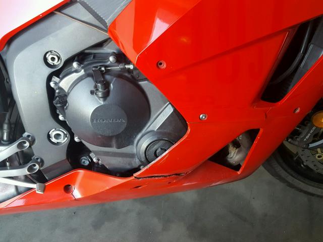 JH2PC4015EK700069 - 2014 HONDA CBR600 RR RED photo 7