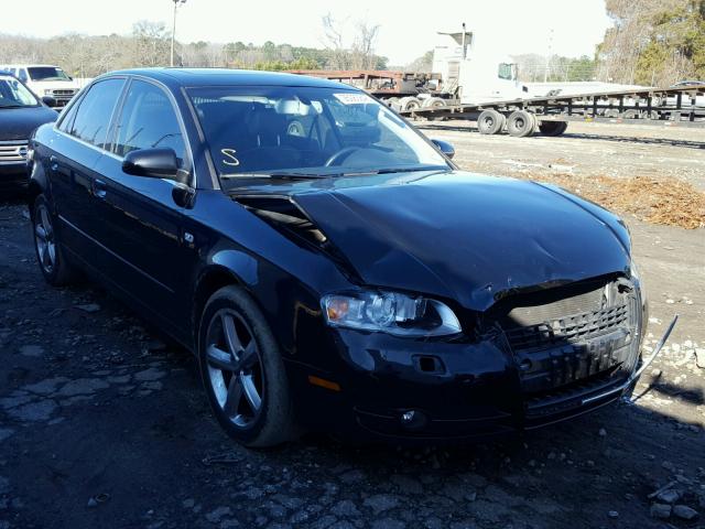 WAUDH78E07A175661 - 2007 AUDI A4 3.2 QUA BLACK photo 1