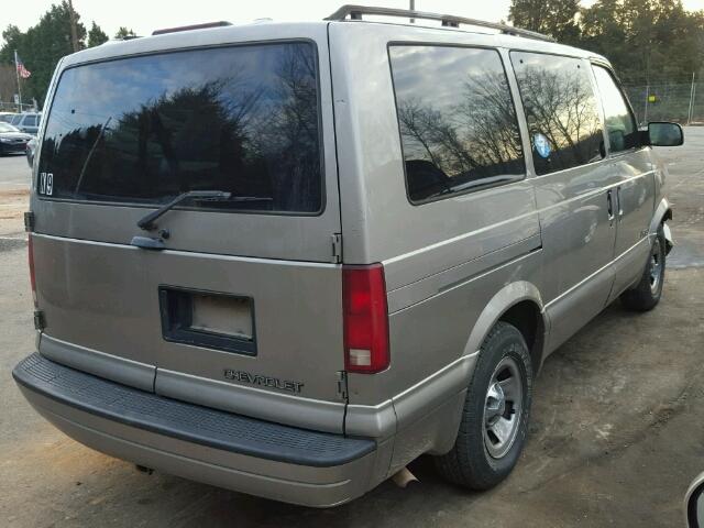 1GNDM19XX2B143063 - 2002 CHEVROLET ASTRO TAN photo 4