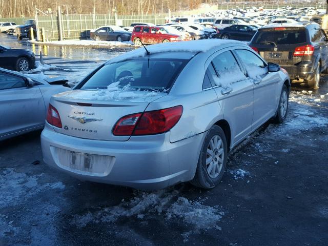 1C3LC46B09N544622 - 2009 CHRYSLER SEBRING LX SILVER photo 4