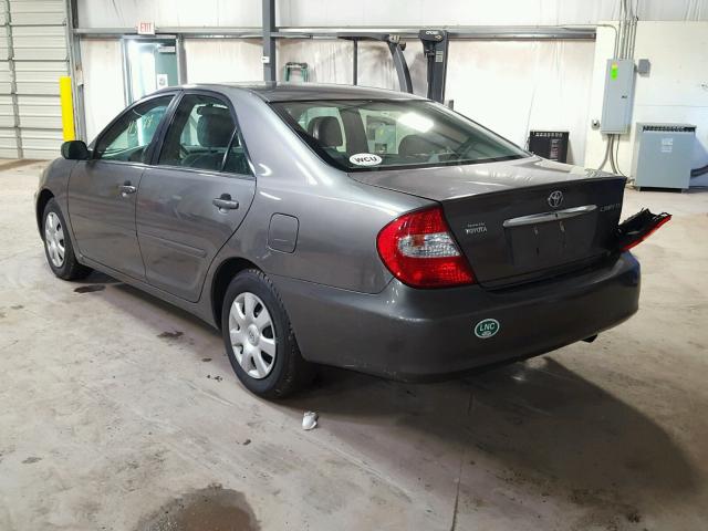 4T1BE32K14U815523 - 2004 TOYOTA CAMRY LE GRAY photo 3