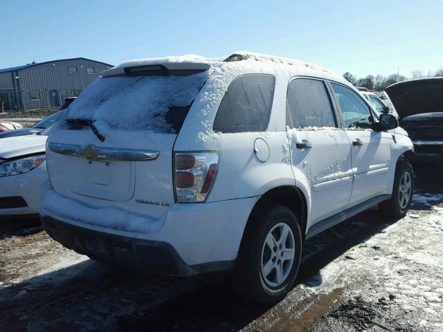 2CNDL23F066206869 - 2006 CHEVROLET EQUINOX LS WHITE photo 4