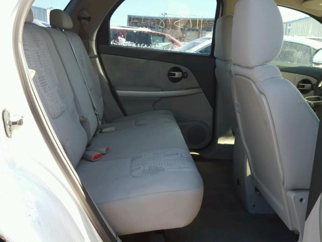 2CNDL23F066206869 - 2006 CHEVROLET EQUINOX LS WHITE photo 6