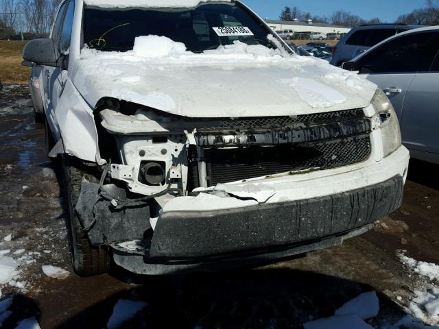 2CNDL23F066206869 - 2006 CHEVROLET EQUINOX LS WHITE photo 9