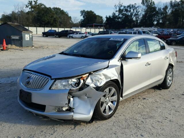 1G4GC5ED7BF335718 - 2011 BUICK LACROSSE C SILVER photo 2