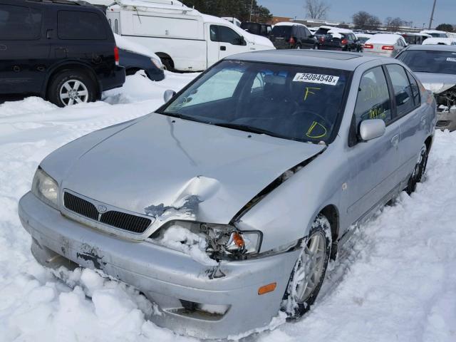 JNKCP11A02T503243 - 2002 INFINITI G20 SILVER photo 2