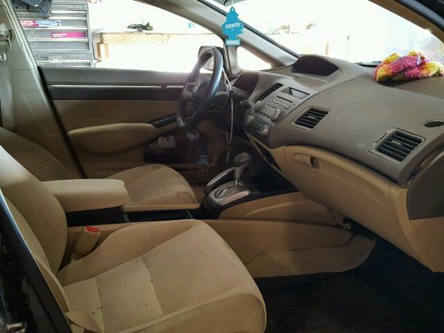 1HGFA16896L019987 - 2006 HONDA CIVIC EX 黑色 照片 5