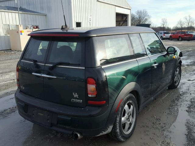 WMWML33598TJ47068 - 2008 MINI COOPER CLU GREEN photo 4