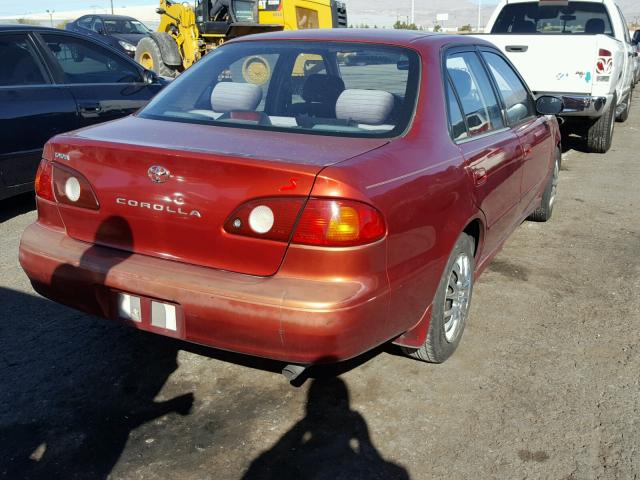 1NXBR12E41Z464783 - 2001 TOYOTA COROLLA CE RED photo 4