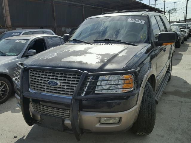 1FMPU17L03LB19335 - 2003 FORD EXPEDITION BLACK photo 2