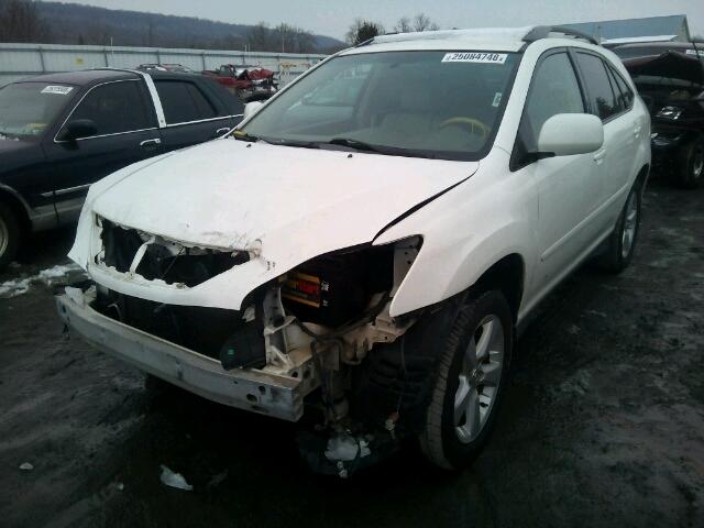 2T2GA31U64C002096 - 2004 LEXUS RX 330 WHITE photo 2