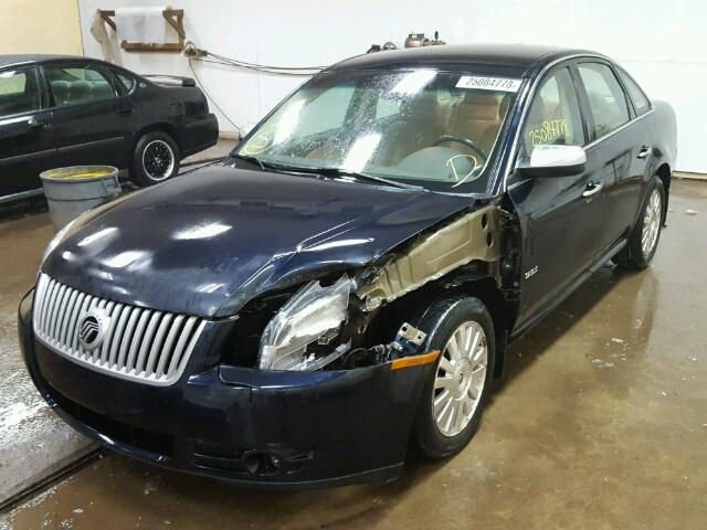 1MEHM40WX8G617829 - 2008 MERCURY SABLE LUXU BLUE photo 2