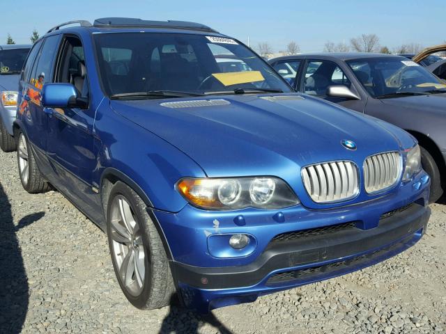 5UXFA93574LE81759 - 2004 BMW X5 4.8IS BLUE photo 1