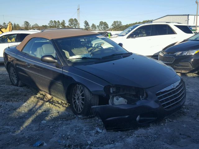 1C3EL55R05N704859 - 2005 CHRYSLER SEBRING TO BLACK photo 1