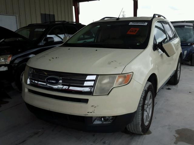 2FMDK38C68BA02790 - 2008 FORD EDGE SEL BEIGE photo 2