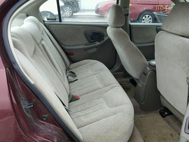 1G1NE52M9WY122928 - 1998 CHEVROLET MALIBU LS 栗色 照片 6