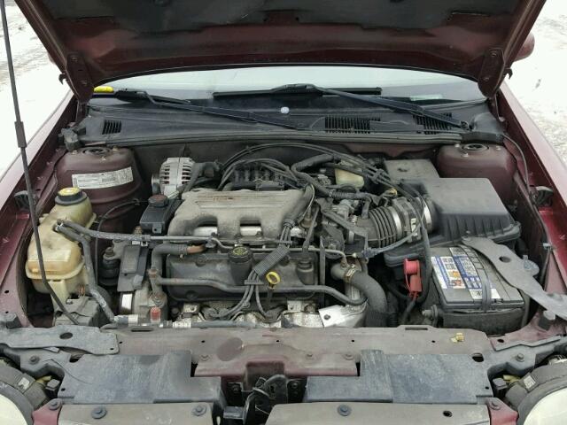 1G1NE52M9WY122928 - 1998 CHEVROLET MALIBU LS 栗色 照片 7