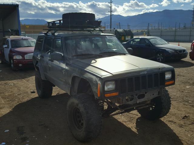 1J4FJ28S5VL565210 - 1997 JEEP CHEROKEE S GREEN photo 1