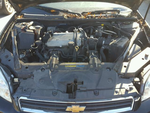 2G1WB57N391182824 - 2009 CHEVROLET IMPALA LS BLACK photo 7