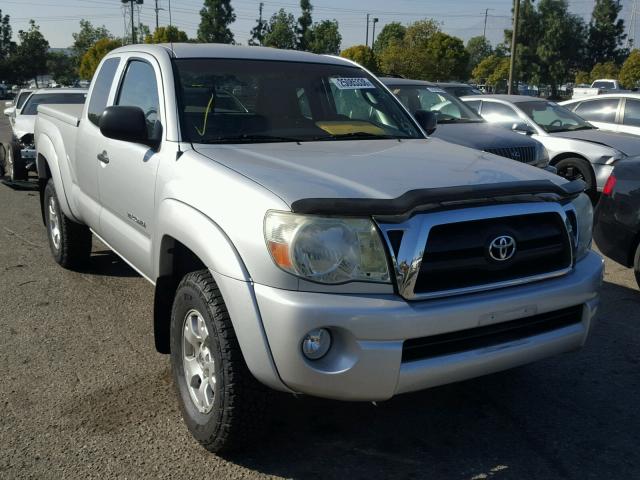 5TETU62N85Z002275 - 2005 TOYOTA TACOMA PRE SILVER photo 1