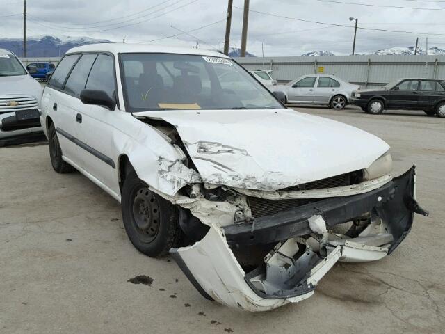 4S3BK4357W7317131 - 1998 SUBARU LEGACY L WHITE photo 1