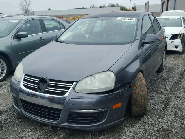 3VWPF71K76M738788 - 2006 VOLKSWAGEN JETTA VALU GRAY photo 2