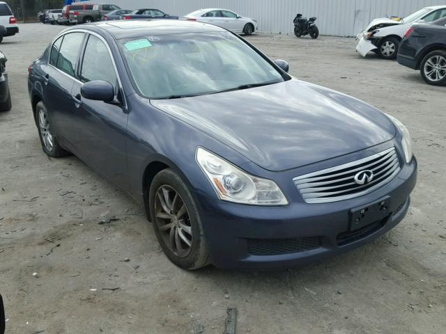 JNKBV61F88M279314 - 2008 INFINITI G35 GRAY photo 1