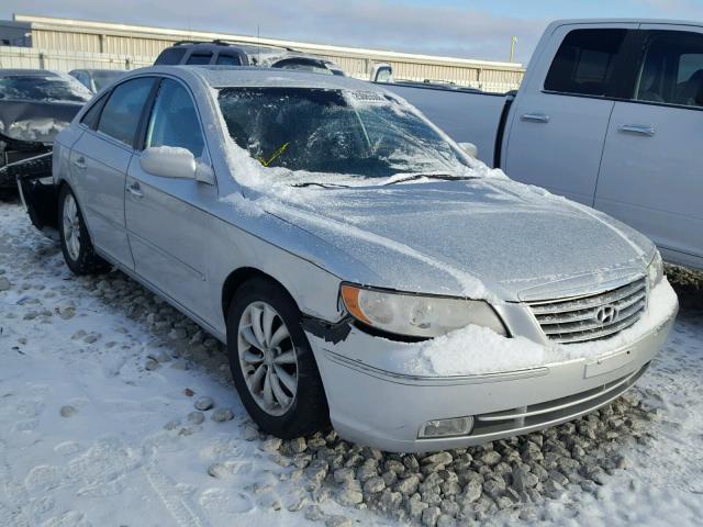 KMHFC46F57A174067 - 2007 HYUNDAI AZERA SE SILVER photo 1