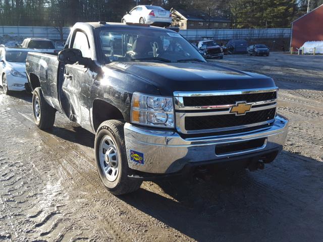 1GC3KZCG0EF168472 - 2014 CHEVROLET SILVERADO BLACK photo 1