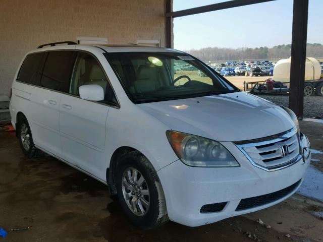 5FNRL38778B073400 - 2008 HONDA ODYSSEY EX WHITE photo 1