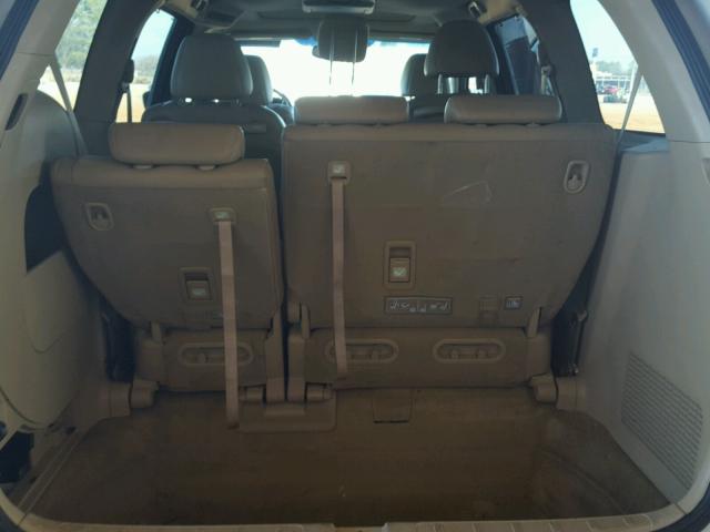 5FNRL38778B073400 - 2008 HONDA ODYSSEY EX WHITE photo 9